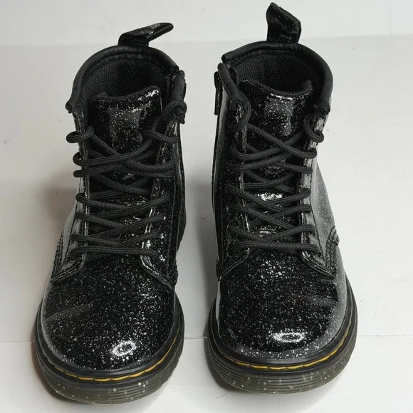 Doc Marten's 1460T Sparkle Boots - Picture 2 of 5